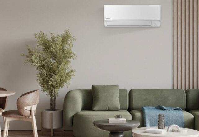 Panasonic Split System Air Conditioners supplied and installed by All-In Electrical Contractors in Aspley, Brisbane